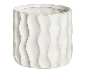 Vase Ligne Vague D 16,5 H 15 Décorations Composition Floral Printemps Pâques