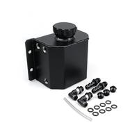 Vase Liquide Refroidissement Réservoir Liquide Refroidissement Universel Aluminium 1L Avec Bouchon D'huile Voiture Bouteille D'eau Récupération Radiateur
