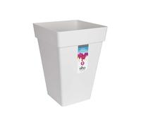 Vase Loft Urban Carré Haut 37 Blanc Elho