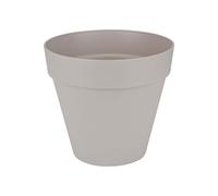 Vase Loft Urban Rond Roues 40 Gris Chaud Elho