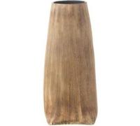 Vase Long Design en Céramique Maria 29cm Marron Marron