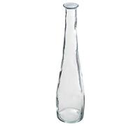 Atmosphera – Vase en verre recyclé Long 80 cm Transparent