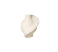 Vase Louise Roe en Céramique Pirout 01 Sablé Blanc Brut