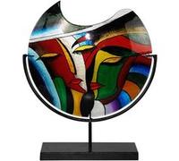 Table Passion – Vase – Lune Eva – Verre décoré – 33 x 37 cm
