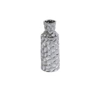 Vase Martel bouteille silver 30 cm - - Argent - Céramique