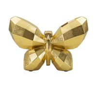 Vase Mauro Ferretti Butterfly Gold Doré 22,5x8x15 cm