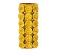 Vase Mauro Ferretti Drop Jaune 16x15x33 cm