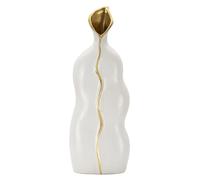 Vase Mauro Ferretti Uma Blanc 19,5x10x50 cm