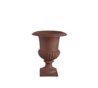 Vase Médicis - ESSCHERT DESIGN - Lot de 2 - Fonte - Marron - Moulé à la main