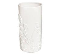 Vase ""Mind"" céramique blanc H25cm - Atmosphera createur d'interieur