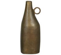 Vase Moderne Accessoire de Maison Déco 46 cm en Métal Aluminium Finition Laiton