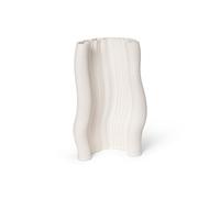 Ferm Living Vase Moire 19x30 cm Blanc cassé