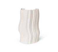 Ferm Living Vase Moire 19x30 cm Blanc cassé