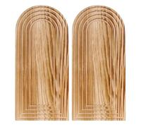 Vase mural, 2 pièces, support de bohème rustique, kit de décoration murale, pour salon, chambre à coucher, cuisine, salle de bain, couloir, appartement, bureau, ferme, restaurant