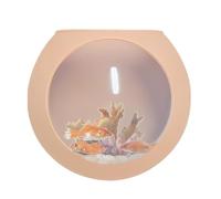 Vase mural, pot de mural transparent - Vases muraux pour la décoration, jardinière en silicone | Support mural pour aquarium, support de à air transparent pour Terrarium, Station de propagation pour s