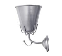 Vase Murale en Argent Élégant pour Les Fleurs Et L'organisation Conception Victoria pour Salle De Bain Ou Entrée Laiton Laiton