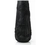 Vase noir feuille 83 cm - Amadeus - Noir - Résine Noir G