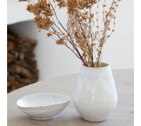 Vase oeuf Costa Nova Brisa Blanc 15,8x19,6 cm/2,20