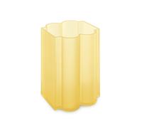 KARTELL vase OKRA H 24 cm (Jaune - PMMA recyclé)