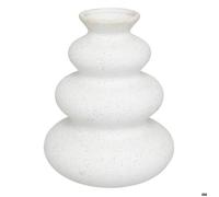 Vase ""Olme"" en céramique H20cm blanc - Atmosphera Créateur d'intérieur