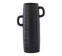 Vase Ondulé en Céramique "Cent" 25cm Noir