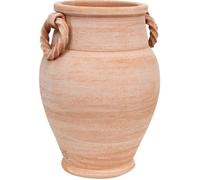 Vase parapluie vieilli en terre cuite toscane - T0603