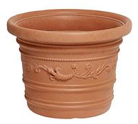 VASE PLASTIQUE festonné D. CM.70X55H PRESTIGE