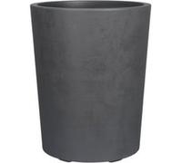DEROMA Pot de fleurs Vase Millennium R - 43,5 x h53,3 cm - Anthracite - A réserve d'eau