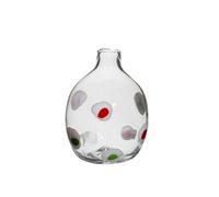 Vase pois rouge et blanc Singleflower