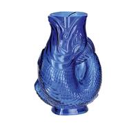 Vase poisson Jacquard Gift-Company bleu, 20.5x30x13 cm