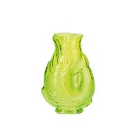 Vase poisson Jacquard Gift-Company vert, 16.5x24x10 cm