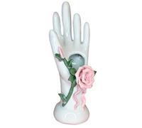 Vase pour fleurs - Décoration sculpturale en forme de bras et corps - Main tenant un vase de fleurs en résine - Pour maison, bureau, salon, entrée, étagère et tables