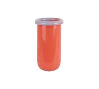Vase Present Time Plegado Orange 14x25,3x14x14 cm
