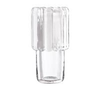 Tom Dixon Vase Press M transparent H x Ø 11x21,7cm