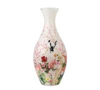 Vase Puzzle 3D, Vase d’Art Floral et Pie Chinois imprimé en 3D, Vase décoratif de 10,6 po for Fleurs, décoration intérieure Unique, Cadeau for Les Amateurs d’Art