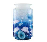 Vase Puzzle, Flower Pot Model Kit, Craft Building Activity, Relaxing Hands-on Fun, Puzzle for Women, Ideal for Home Decor, Mother's Day, Birthday, Creative Hobby, 4.53x8.07in