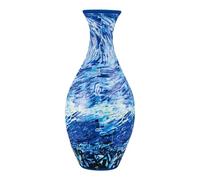 Vase Puzzle - Jardinière Puzzle 3D Composée De 160 Pièces Incurvées Emboîtables | Porte-fleurs À Bouche Étroite | Assemblée Décorative De Sculpture D'art D'ABS Pour Le Kit De Cadeau De Décor De Réchau