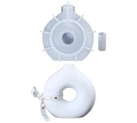 Vase Resin Mold - Donut Shape Silicone Casting, Flexible Easy Release Plaster Moulds, Washable Epoxy Making Supplies Tool, Beautiful Home Art Craft Display Ornaments - For Room Table Decoration