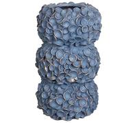 Vase Rétro à Fleurs en Magnésium Intérieur Extérieur Bleu Muzaki