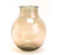 Vase rond 12 L taupe - Amadeus - Marron - Verre G