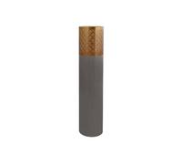 Vase Rond Design "Decoa" 121cm Gris & Or