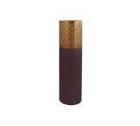 Vase Rond Design "Decoa" 90cm Violet & Or
