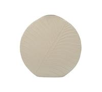 Vase Rond Design "Dune" 41cm Crème