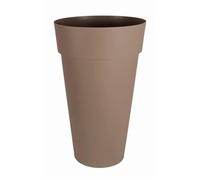 Vase Rond XXL Ø 48 cm - EDA - Toscane - 90 L - Ø 48 x H 80 cm -Taupe