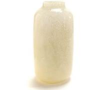 Vase Santori jaune hauteur 32cm - Lou De Castellane - Jaune - Verre Jaune G