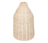 Vase ""Sea view"" métal et rotin H26cm - Atmosphera createur d'interieur
