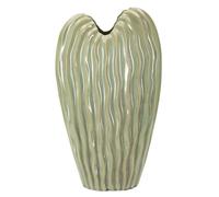 Vase sinueuse Mauro Ferretti Venice Vert 27x14x46,5 cm