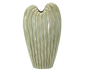 Vase sinueuse Mauro Ferretti Venice Vert 27x14x46,5 cm