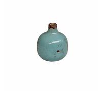 Vase Soliflore céramique Bleu Ciel 10x10x9cm