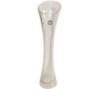Vase GENERIQUE Vase Soliflore Craquele 30 X 7 Cm Transparent Decoration Maison